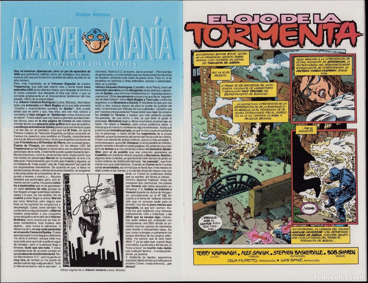 C&oacute;mics: Spiderman Vol. 1 N&ordm; 314 - Comic Forum 1994 - Foto 6
