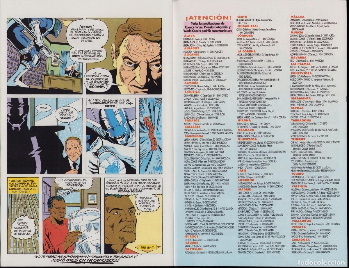 C&oacute;mics: Spiderman Vol. 1 N&ordm; 314 - Comic Forum 1994 - Foto 10