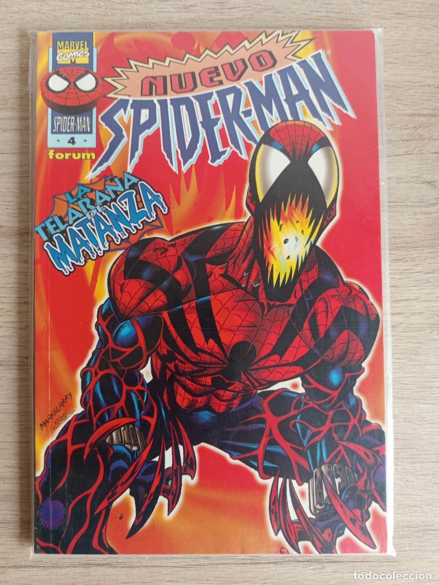 C&oacute;mics: NUEVO SPIDERMAN N&ordm; 4 LA TELARA&Ntilde;A MATANZA. FORUM PLANETA 1996