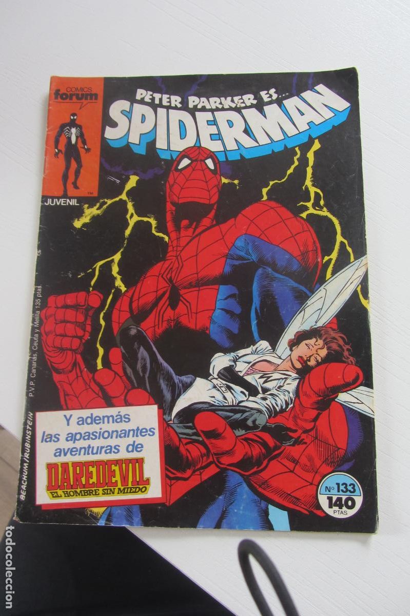 C&oacute;mics: SPIDERMAN EL HOMBRE ARA&Ntilde;A VOL. 1 (PETER PARKER ES...) N&ordm; 133 MARVEL - FORUM arx172