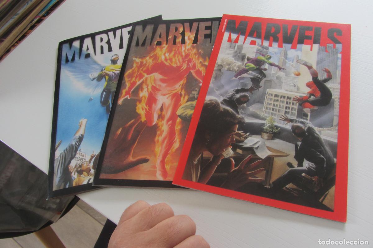 C&oacute;mics: LOTE MARVELS LIBRO 0 1 2 ALEX ROSS - KURT BUSIEK / MARVEL - PANINI arx172