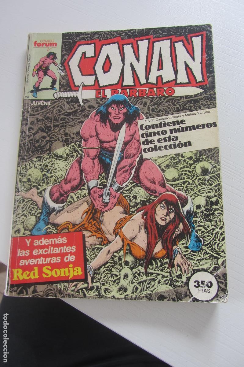 C&oacute;mics: CONAN EL BARBARO RETAPADO CON LOS NUMEROS 111 A 115 - FORUM - BUEN ESTADO arx318