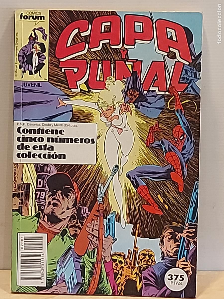 C&oacute;mics: CAPA Y PU&Ntilde;AL / RETAPADO N.&ordm; 1 AL 5 / BUEN ESTADO GENERAL - Foto 1