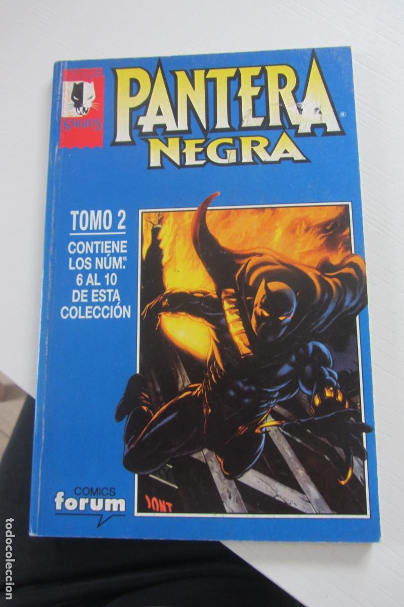 C&oacute;mics: PANTERA NEGRA MARVEL KNIGHTS TOMO 2 COTIENE 6 AL 10 FORUM RETAPADO MARVEL BUEN ESTADO arx76