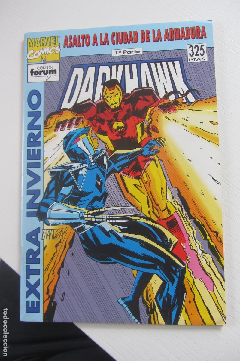 C&oacute;mics: EXTRA INVIERNO DARKHAWK ASALTO A LA CIUDAD DE LA ARMADURA FORUM arx76