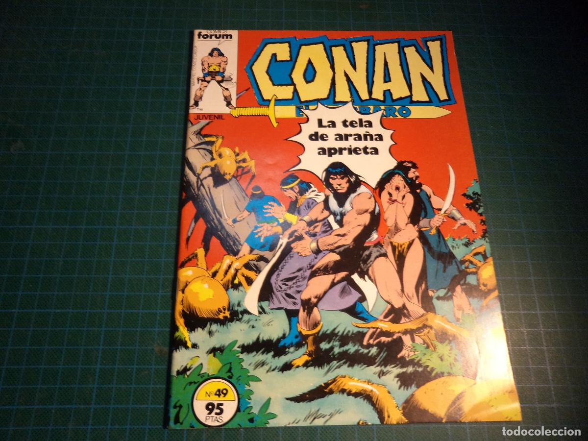 C&oacute;mics: Conan el barbaro. N&ordm; 49. Forum. Procede de retapado. (Ref. 2-B) - Foto 1