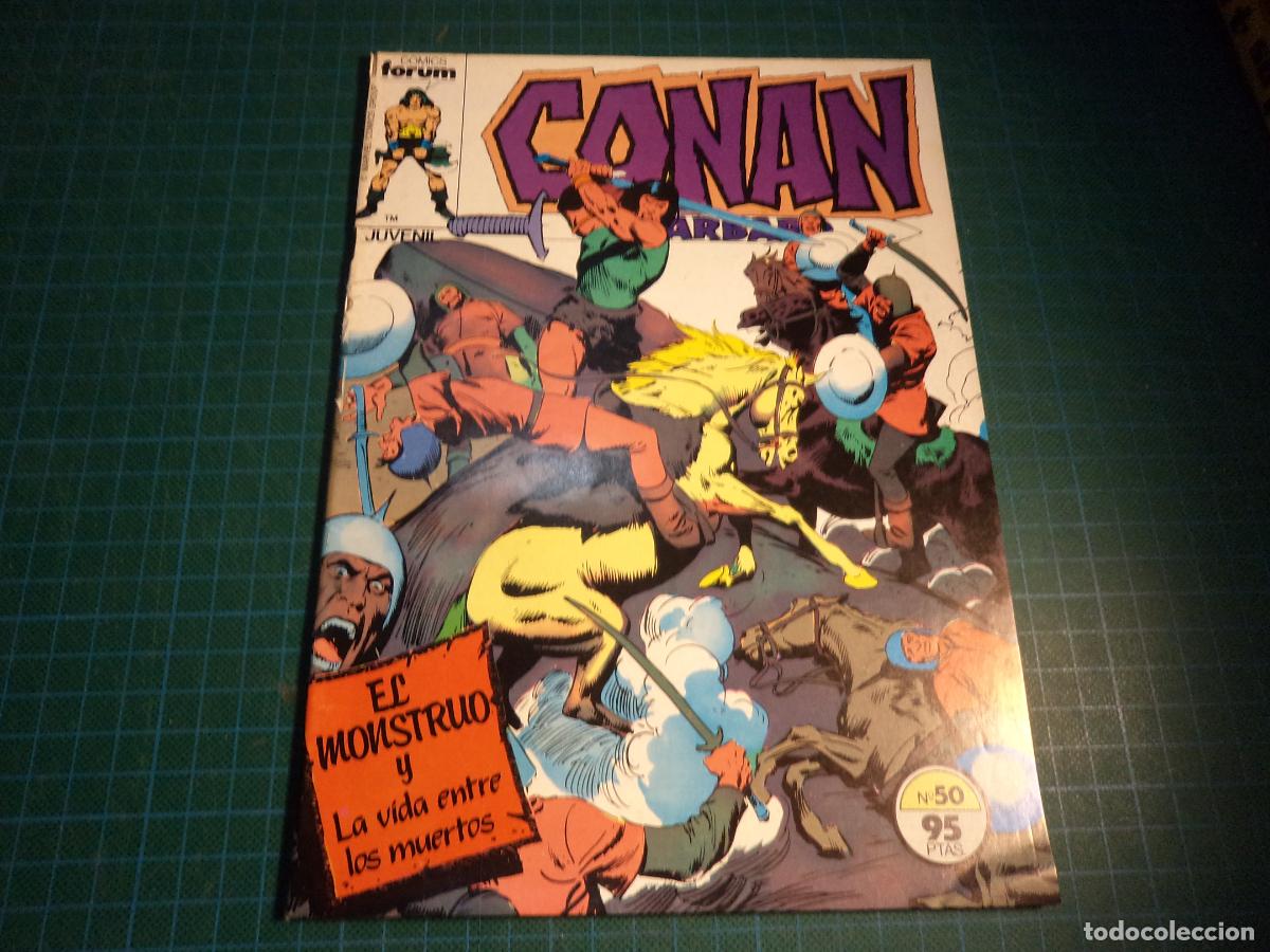 C&oacute;mics: Conan el barbaro. N&ordm; 50. Forum. Procede de retapado. (Ref. 2-B)