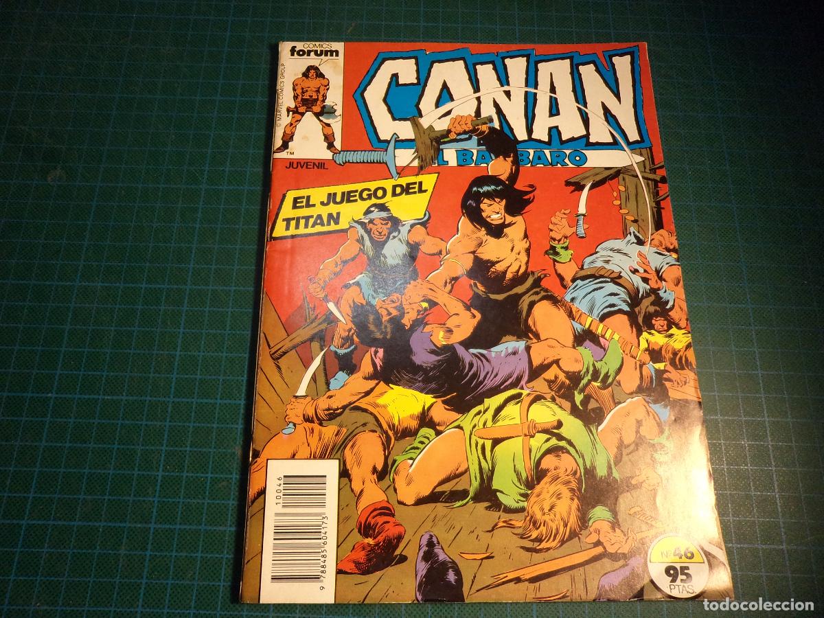 C&oacute;mics: Conan el barbaro. N&ordm; 46. Forum. Procede de retapado. (Ref. 2-B)