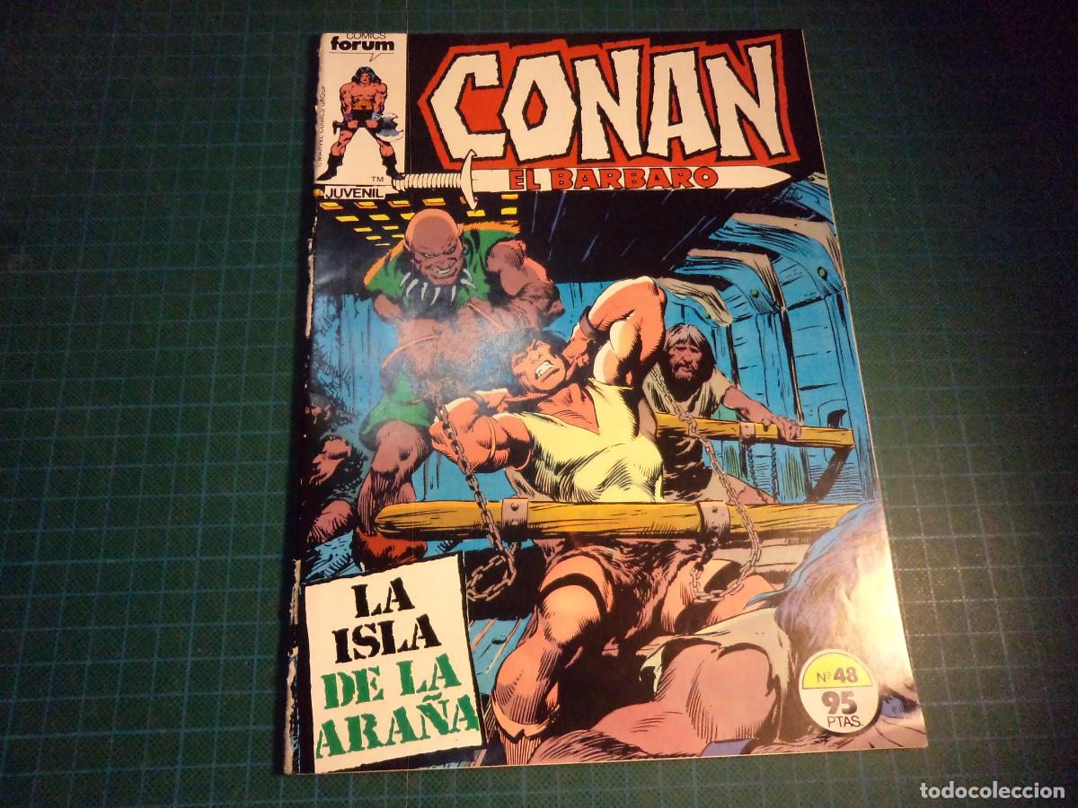C&oacute;mics: Conan el barbaro. N&ordm; 48. Forum. Procede de retapado. (Ref. 2-B)