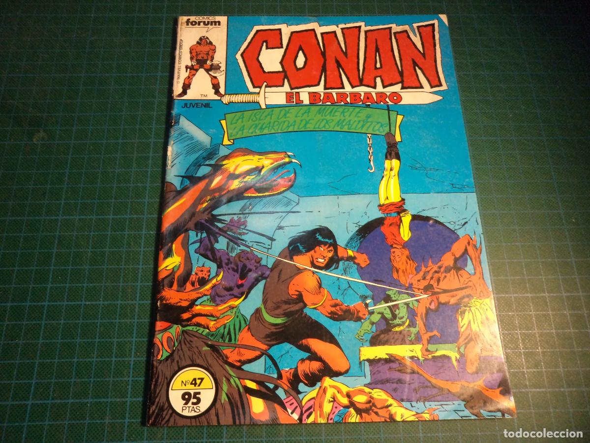 C&oacute;mics: Conan el barbaro. N&ordm; 47. Forum. Procede de retapado. (Ref. 2-B) - Foto 1