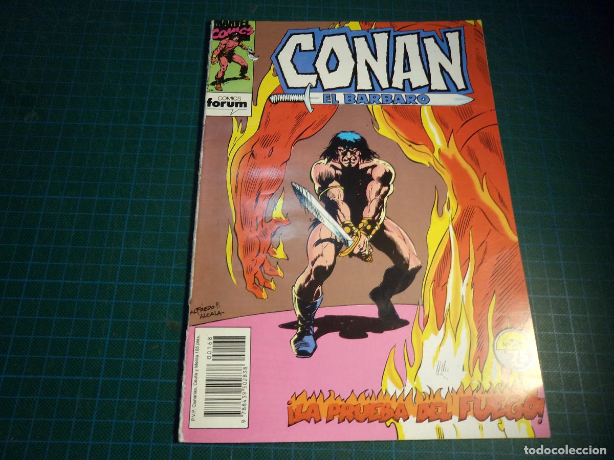 C&oacute;mics: Conan el barbaro. N&ordm; 168. Forum. Procede de retapado. (Ref. 2-B)