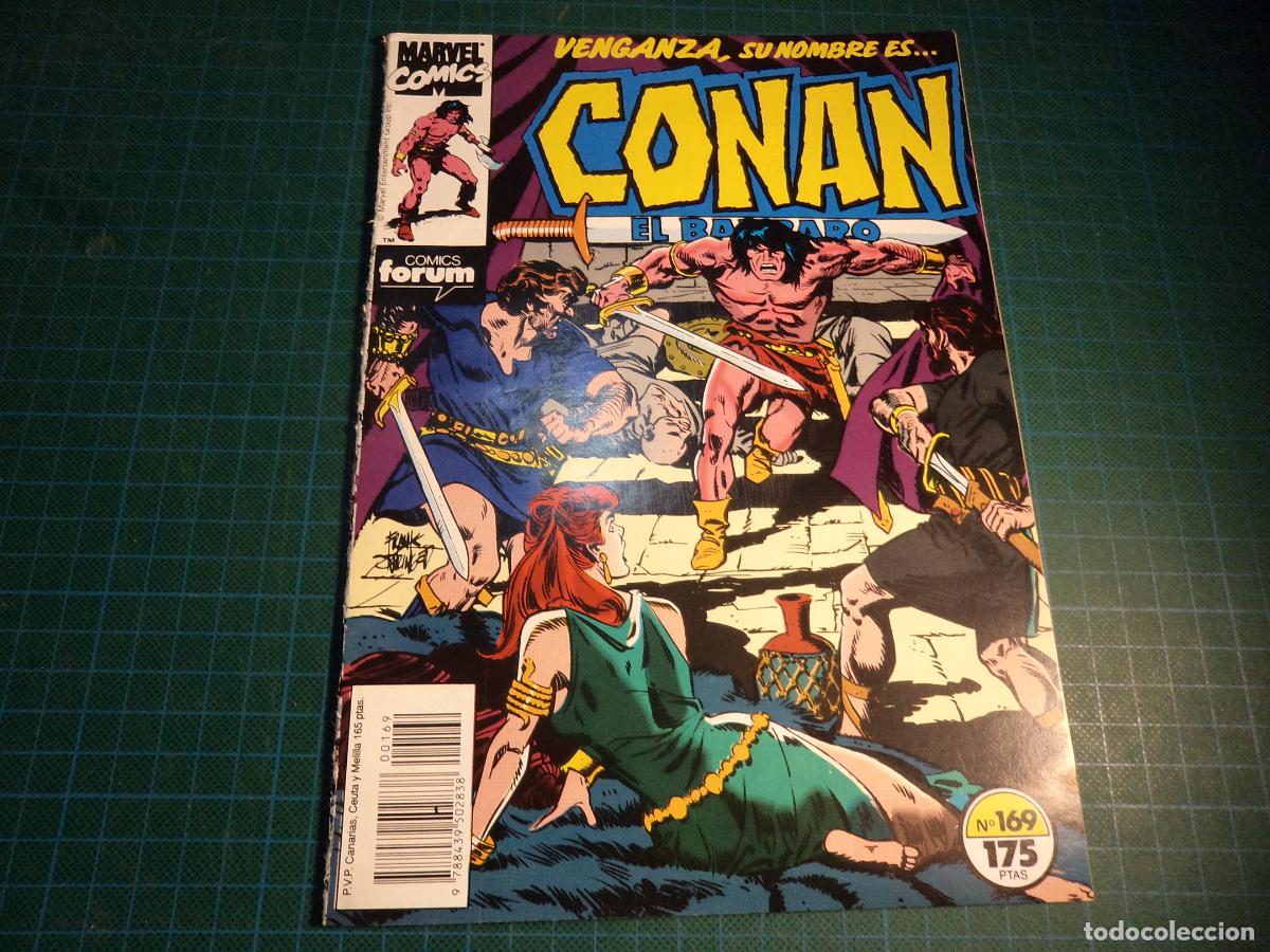C&oacute;mics: Conan el barbaro. N&ordm; 169. Forum. Procede de retapado. (Ref. 2-B)