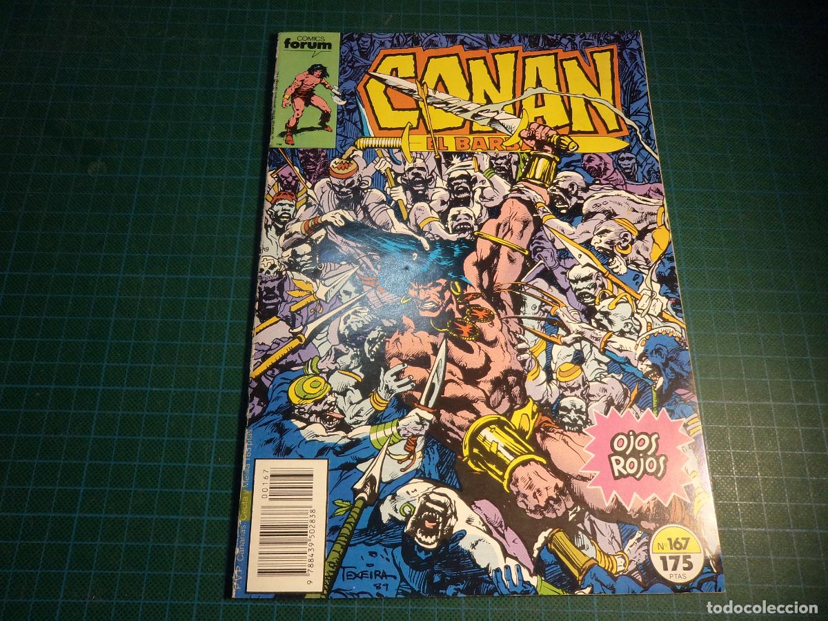 C&oacute;mics: Conan el barbaro. N&ordm; 167. Forum. Procede de retapado. (Ref. 2-B) - Foto 1