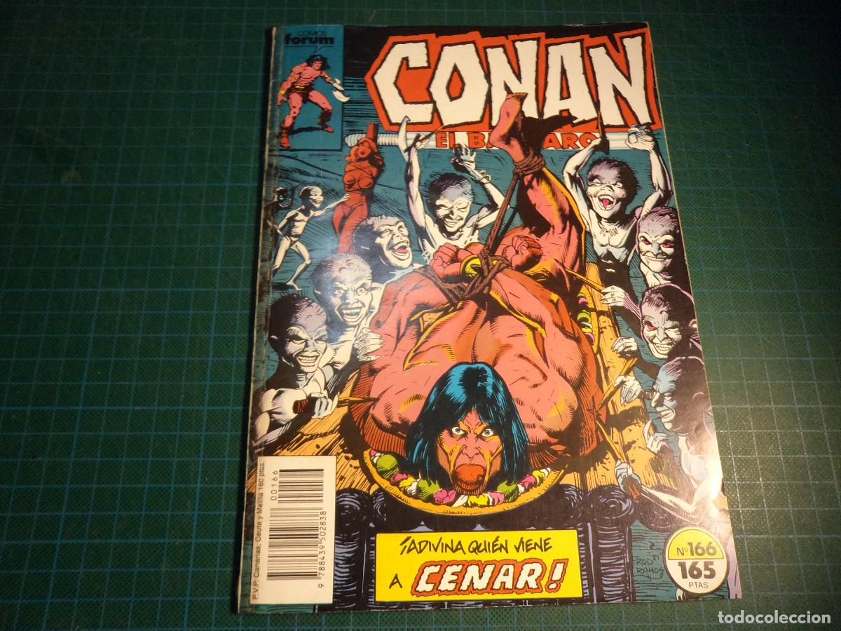 C&oacute;mics: Conan el barbaro. N&ordm; 166. Forum. Procede de retapado. (Ref. 2-B) - Foto 1