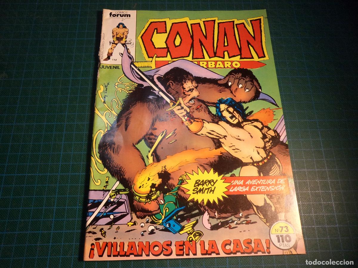 C&oacute;mics: Conan el barbaro. N&ordm; 73. Forum. Procede de retapado. (Ref. 2-B)