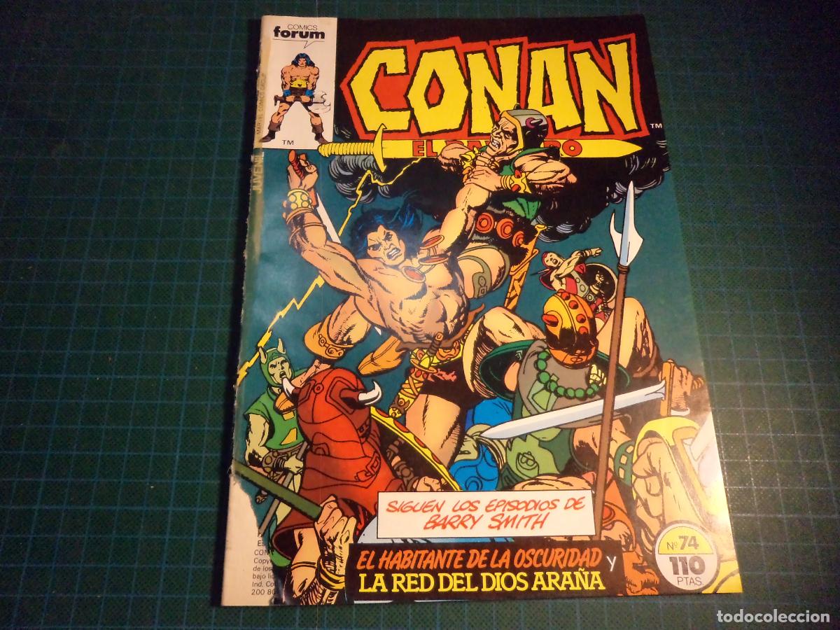 C&oacute;mics: Conan el barbaro. N&ordm; 74. Forum. Procede de retapado. (Ref. 2-B)