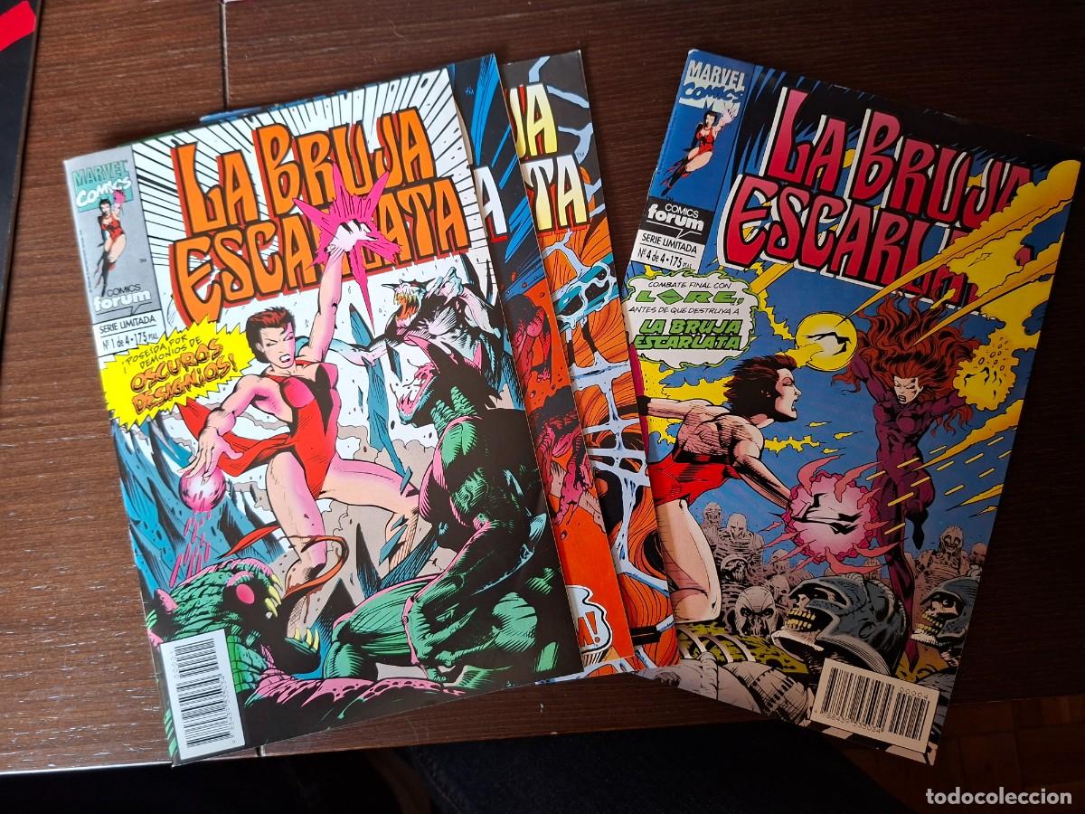 C&oacute;mics: La Bruja Escarlata - 4 ejemplares - Completa -