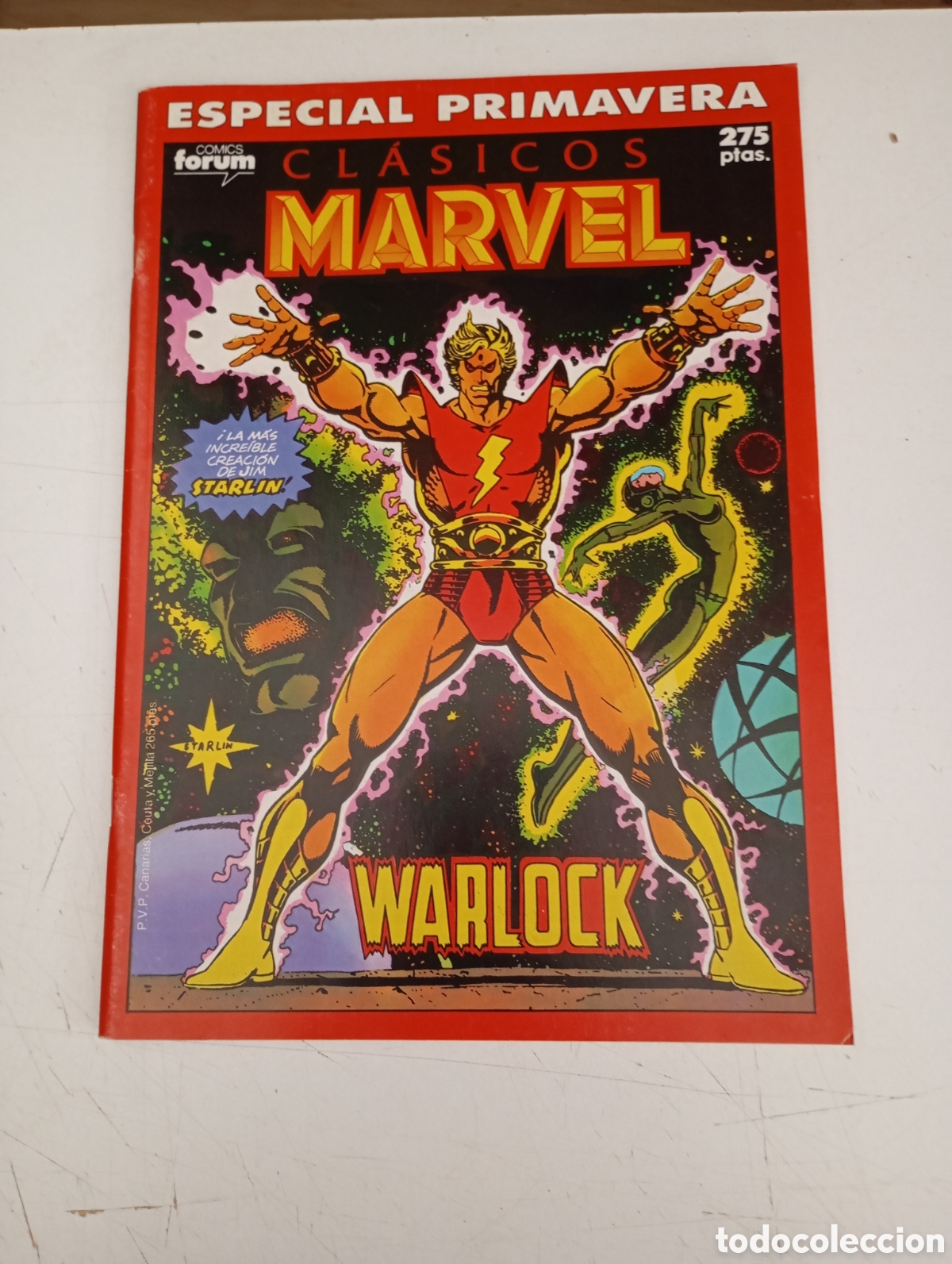 C&oacute;mics: CL&Aacute;SICOS MARVEL ESPECIAL PRIMAVERA - WARLOCK - FORUM