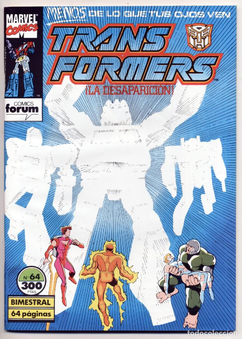 C&oacute;mics: COMICS FORUM GRAPA TRANSFORMERS N&ordm; 64 LA DESAPARICION BIMESTRAL 64 PAGINAS 1992