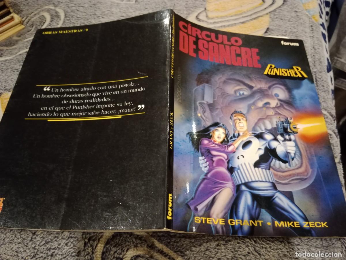 C&oacute;mics: COLECION OBRAS MAESTRAS N&ordm; 9 PUNISHER CIRCULO DE SANGRE - COMICS FORUM 1993