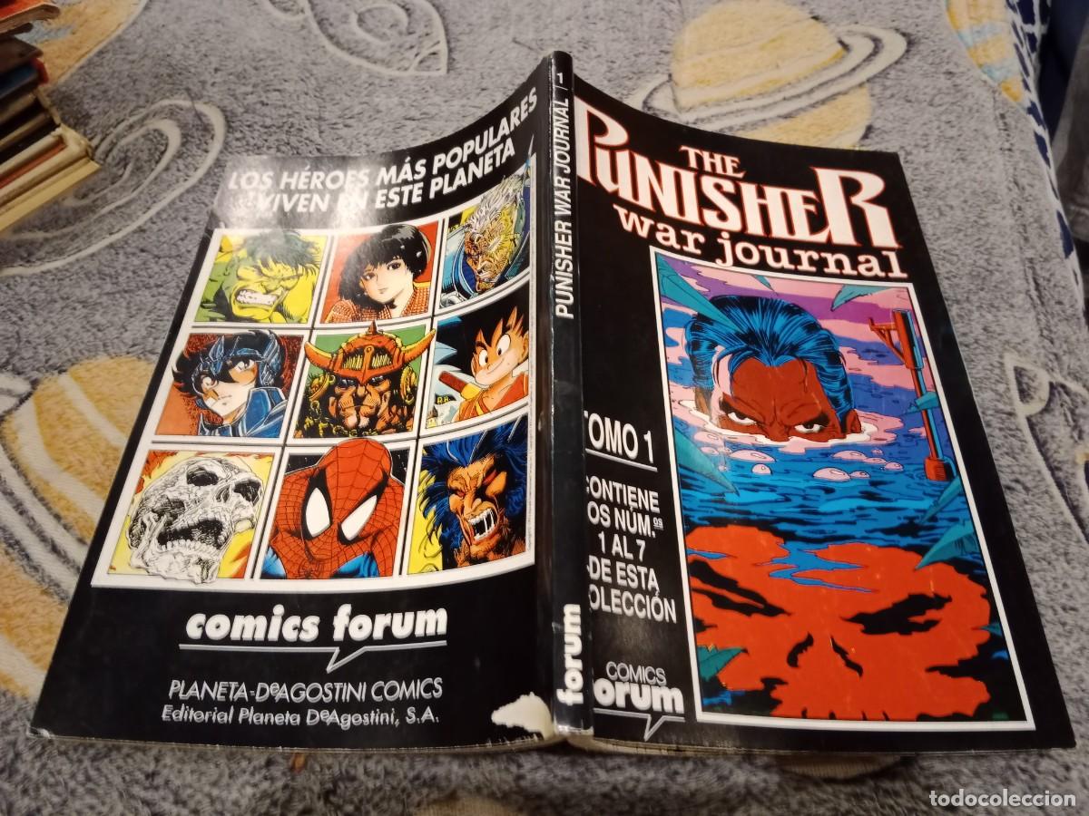 C&oacute;mics: THE PUNISHER WAR JOURNAL TOMO 1 CON LOS N&ordm; 1 AL 7 - COMICS FORUM