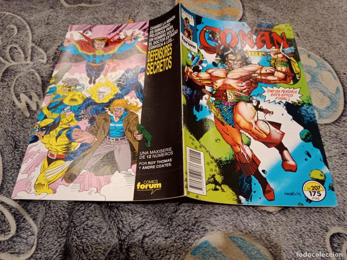 C&oacute;mics: CONAN EL BARBARO N&ordm;207 CUANDO LAS MONTA&Ntilde;AS CAMINAN - COMICS FORUM,1994