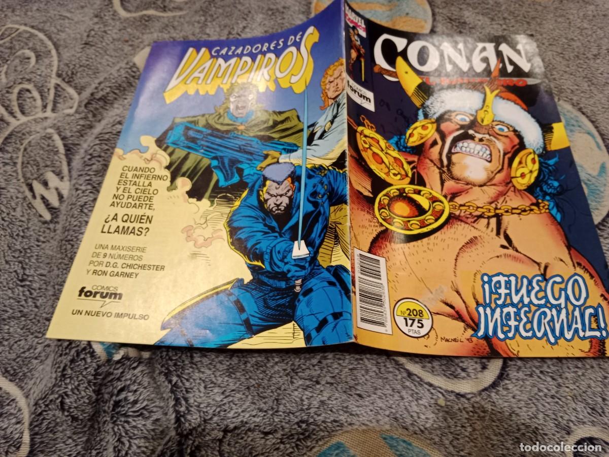 C&oacute;mics: CONAN EL BARBARO N&ordm;208 UN FUEGO EN EL LAGO - COMICS FORUM,1994