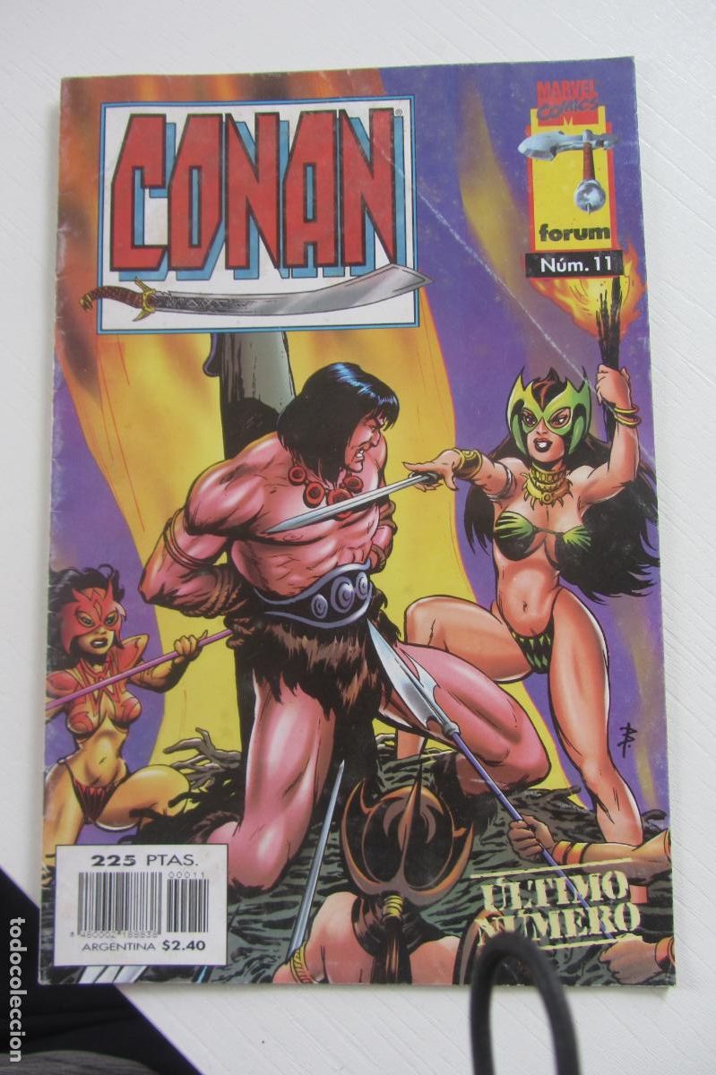 C&oacute;mics: CONAN - N&ordm; 11 DE 11 - MARVEL - COMICS FORUM - 225 PTAS 1996 arx316