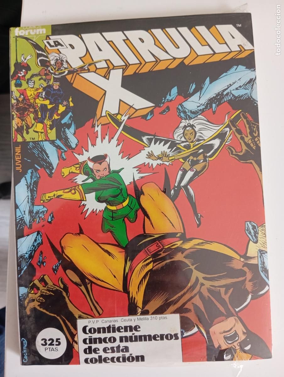 C&oacute;mics: PATRULLA X FORUM 16 A 20 RETAPADO NUEVO SIN LEER PRECINTADO