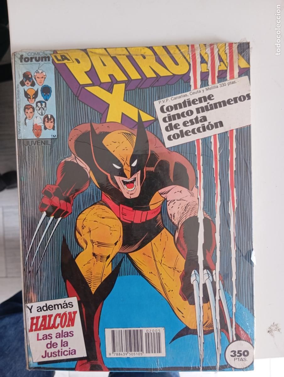 C&oacute;mics: PATRULLA X FORUM 57 A 61 RETAPADO NUEVO SIN LEER PRECINTADO