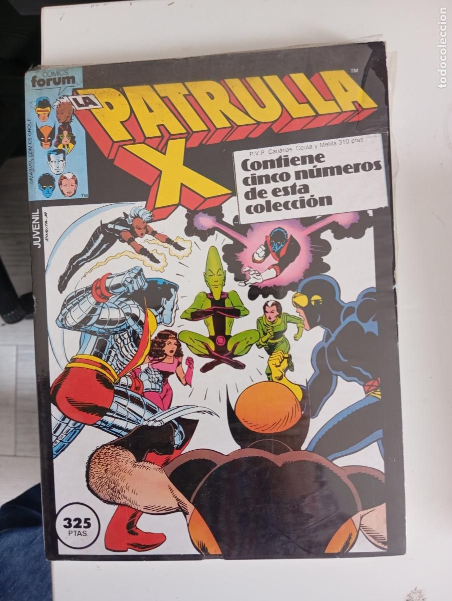 C&oacute;mics: PATRULLA X FORUM 32 A 36 RETAPADO NUEVO SIN LEER PRECINTADO