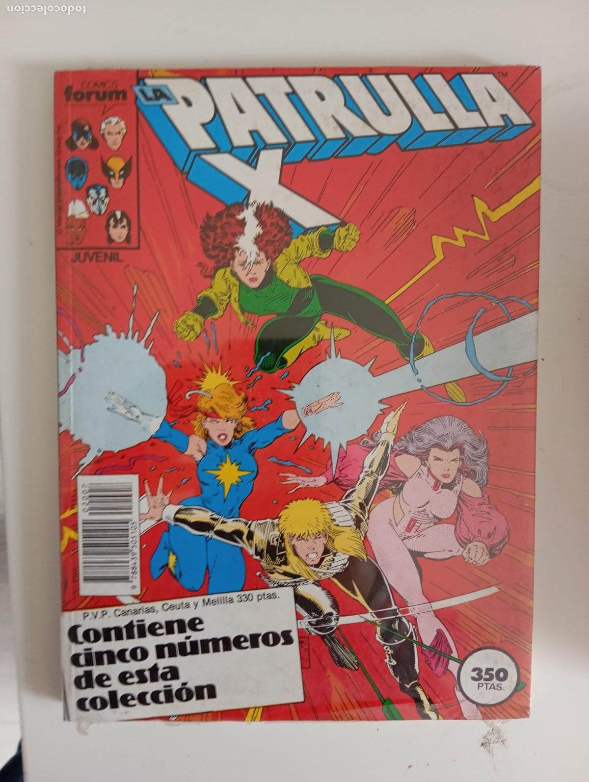 C&oacute;mics: PATRULLA X FORUM 67 A 71 RETAPADO NUEVO SIN LEER PRECINTADO