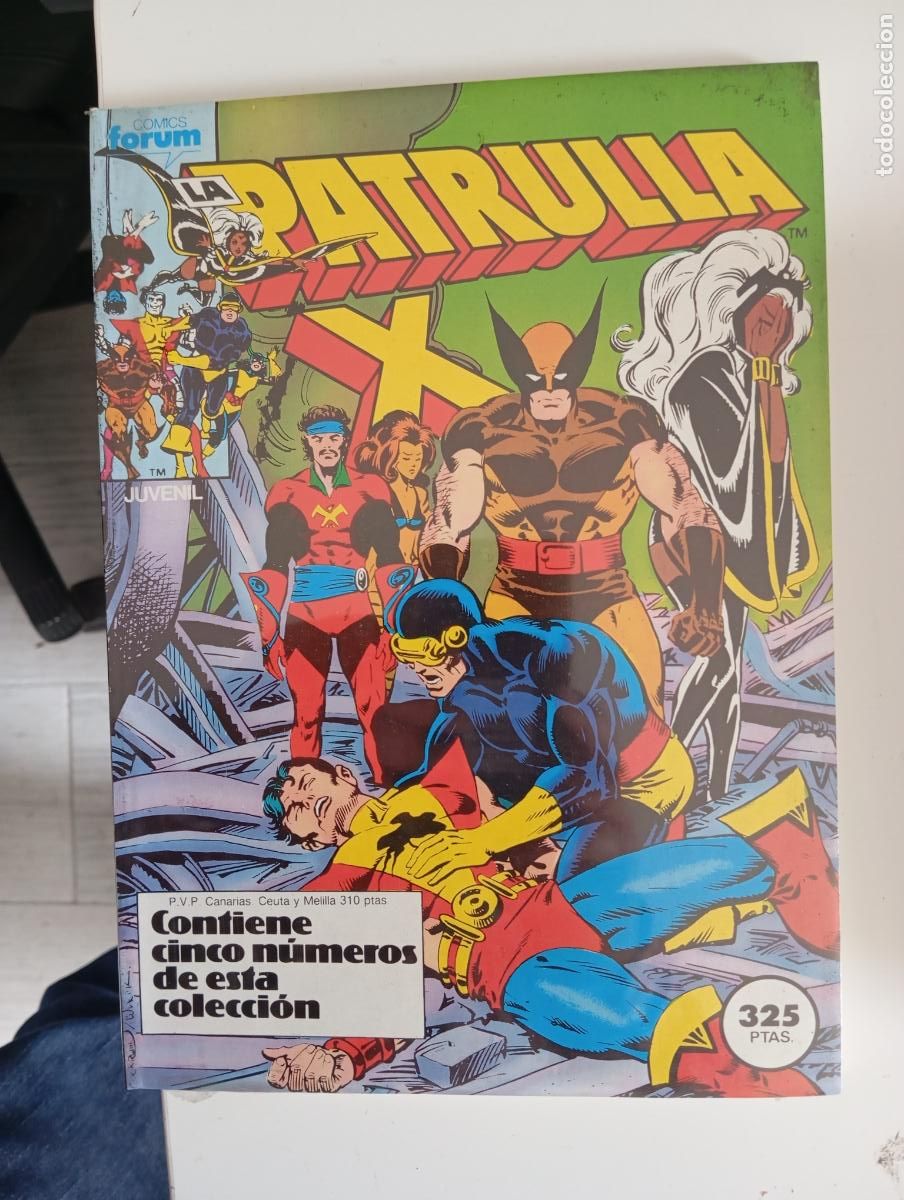 C&oacute;mics: PATRULLA X FORUM 11 A 15 RETAPADO NUEVO SIN LEER PRECINTADO