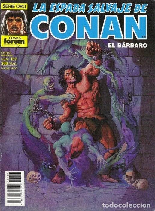C&oacute;mics: La Espada Salvaje De Conan n&ordm; 137 (Forum, 1993) - Foto 1