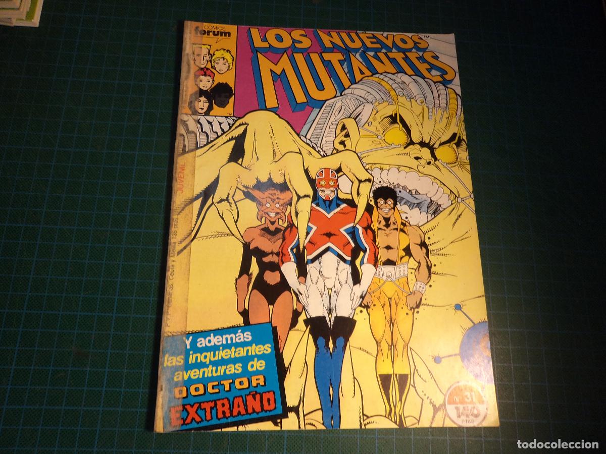 C&oacute;mics: Los nuevos mutantes. N&ordm; 31. Forum. Procede de retapado. (Ref. 2-B) - Foto 1
