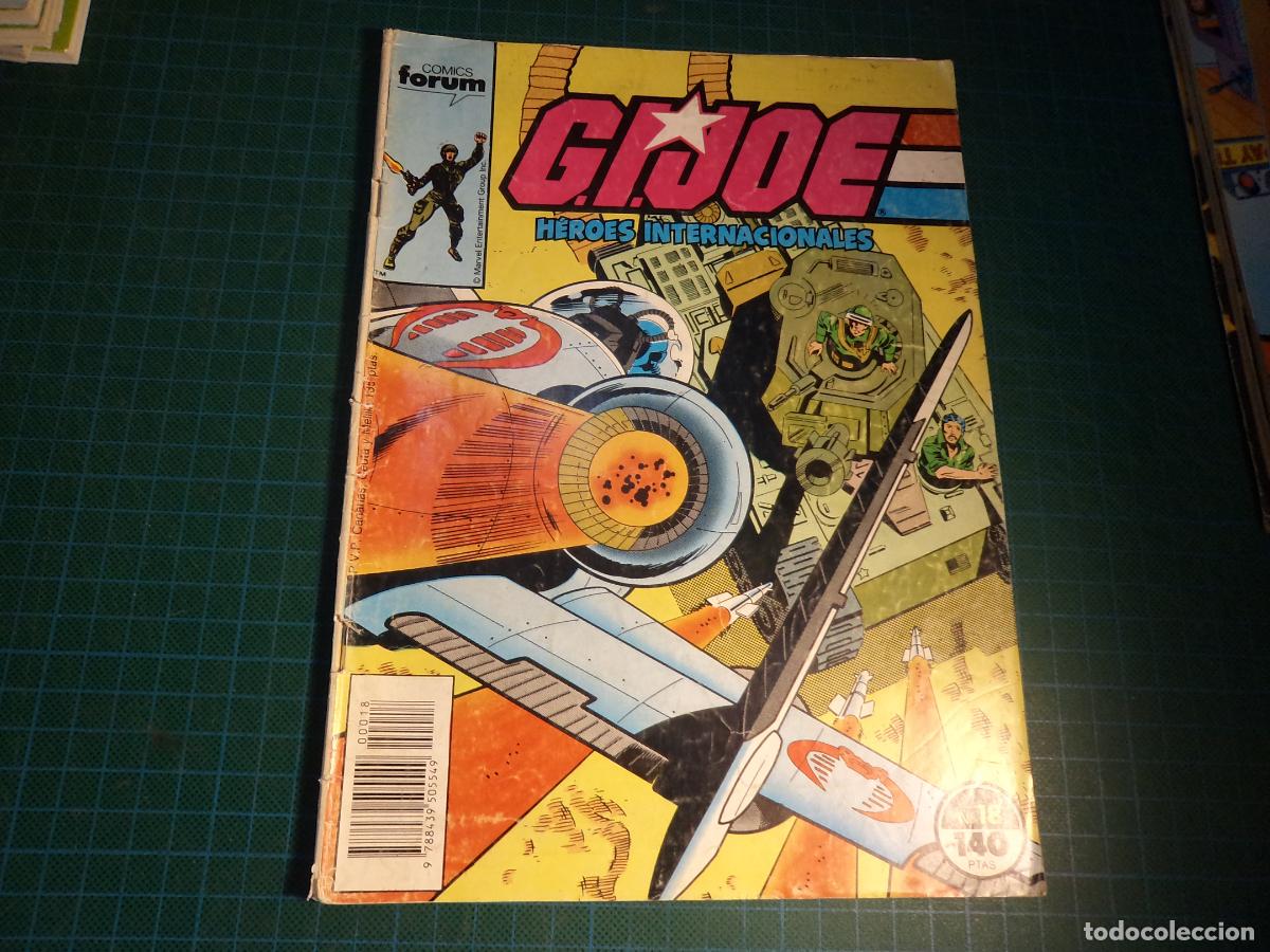 C&oacute;mics: GI Joe. N&ordm; 18. Forum. Con se&ntilde;ales de uso. (Ref. 2-B)