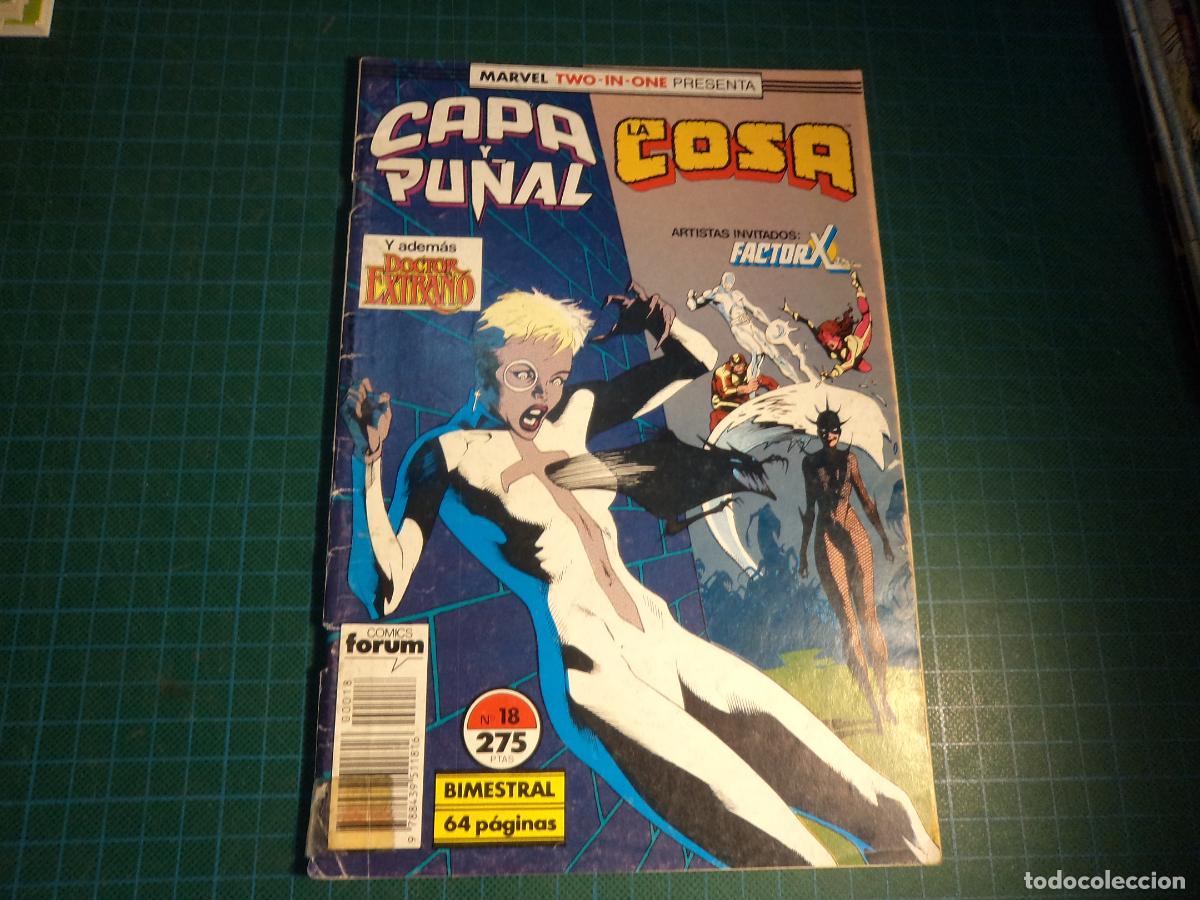 C&oacute;mics: Capa y pu&ntilde;al. N&ordm; 18. Forum. Con se&ntilde;ales de uso. (Ref. 2-B) - Foto 1