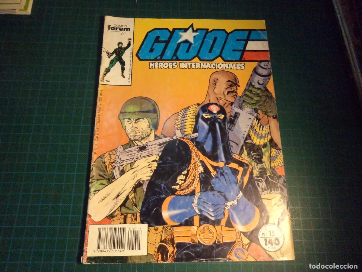 C&oacute;mics: GI Joe. N&ordm; 15. Forum. Con se&ntilde;ales de uso. (Ref. 3-B)