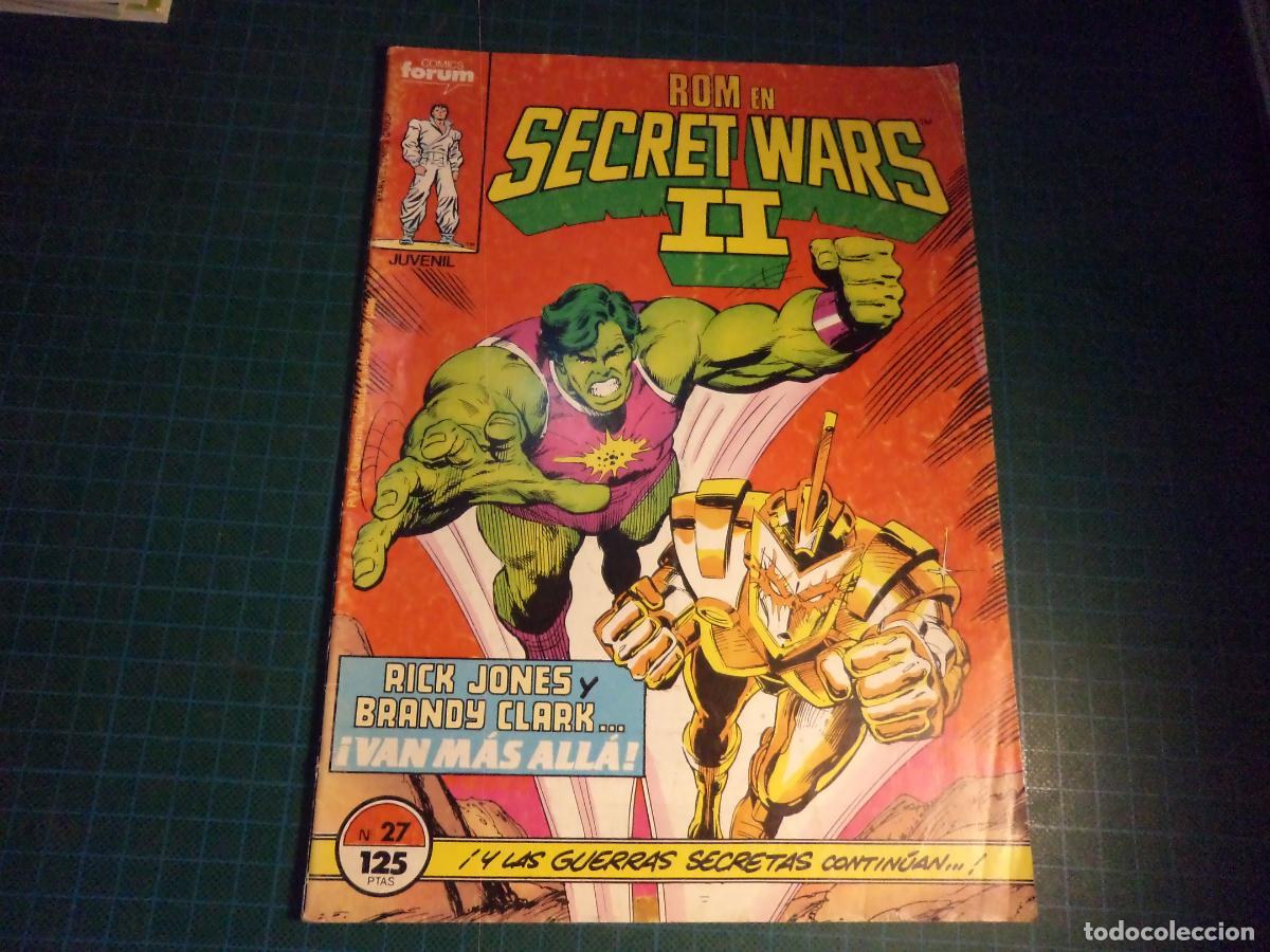 C&oacute;mics: Secret Wars. N&ordm; 27. Forum. (Ref. 3-B) - Foto 1