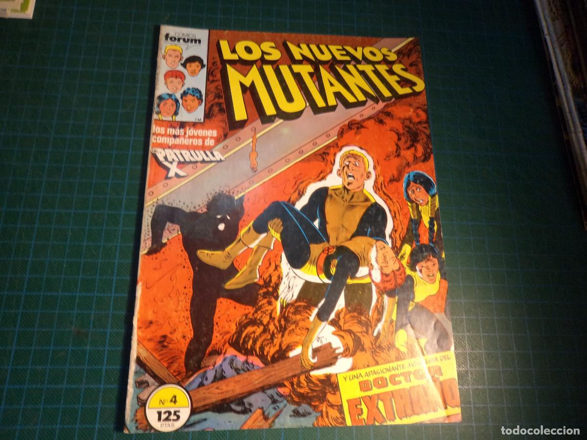 C&oacute;mics: Los nuevos mutantes. N&ordm; 4. Forum. Procede de retapado. (Ref. 3-B)