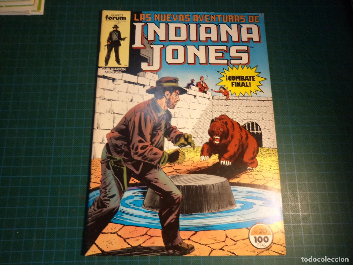 C&oacute;mics: Las nuevas aventuras de Indiana Jones. N&ordm; 20. Forum. (Ref. 4-B)