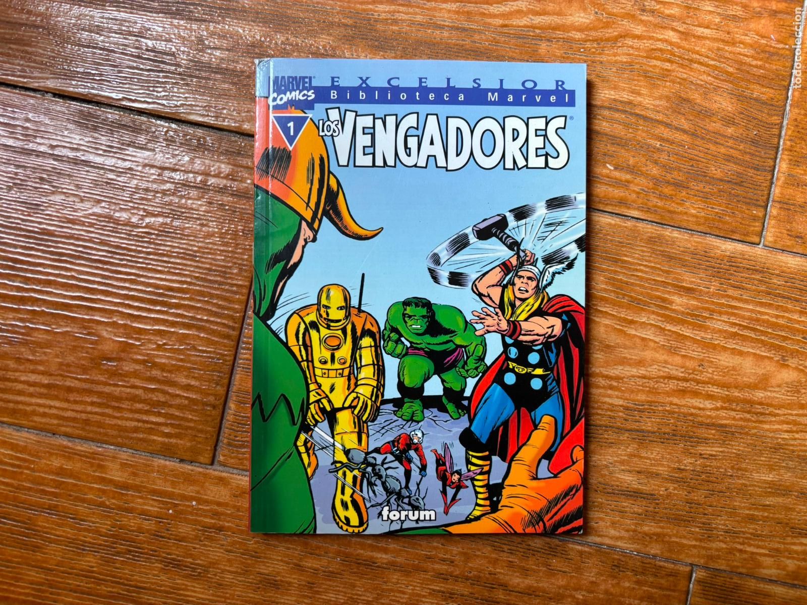 C&oacute;mics: VENGADORES N&ordm; 1 BIBLIOTECA MARVEL COMICS EXCELSIOR EDICIONES FORUM