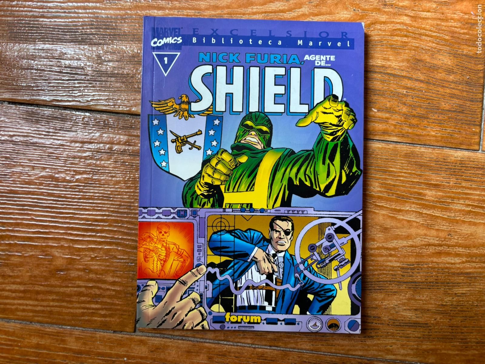 C&oacute;mics: BIBLIOTECA MARVEL EXCELSIOR NICK FURIA AGENTE SHIELD N&ordm; 1 EDITORIAL FORUM