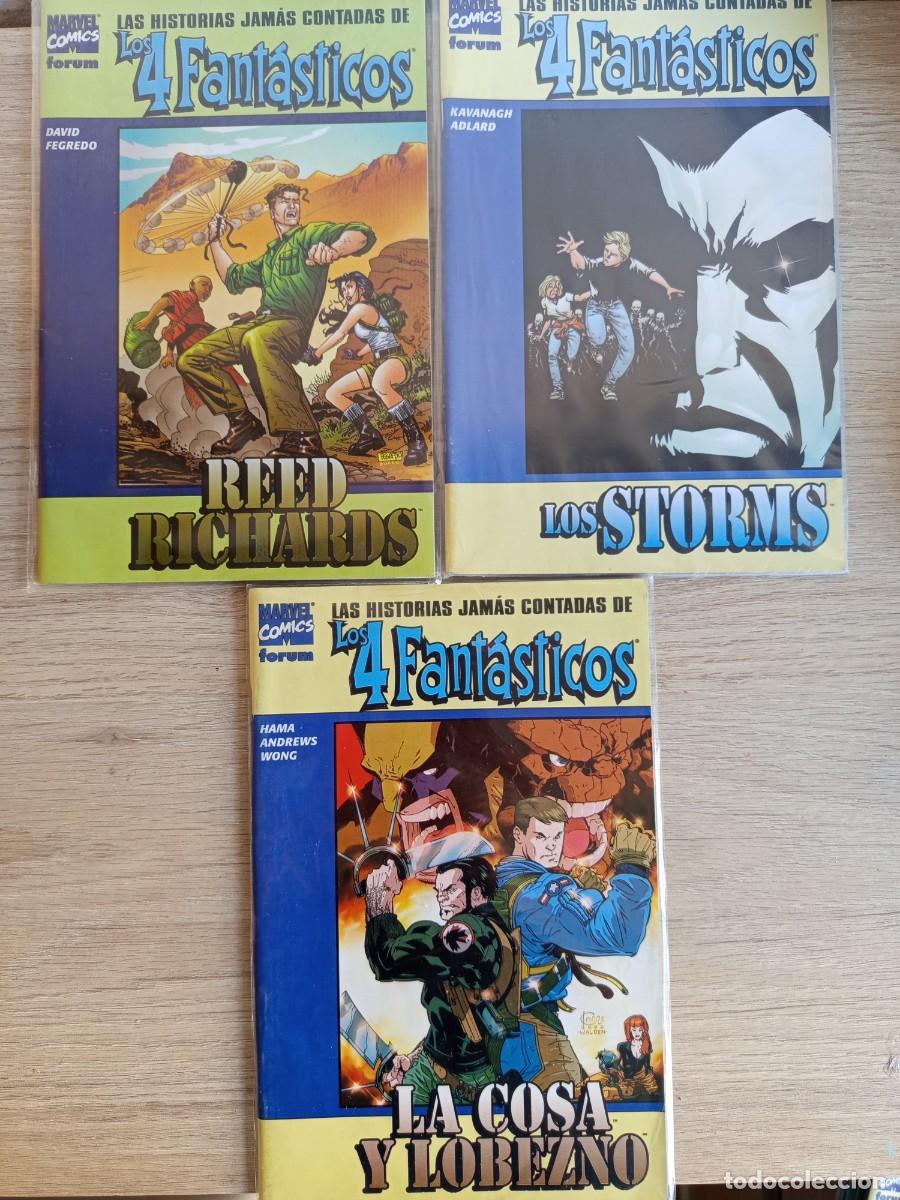 C&oacute;mics: LAS HISTORIAS JAM&Aacute;S CONTADAS DE LOS 4 FANT&Aacute;STICOS.(COMPLETA)