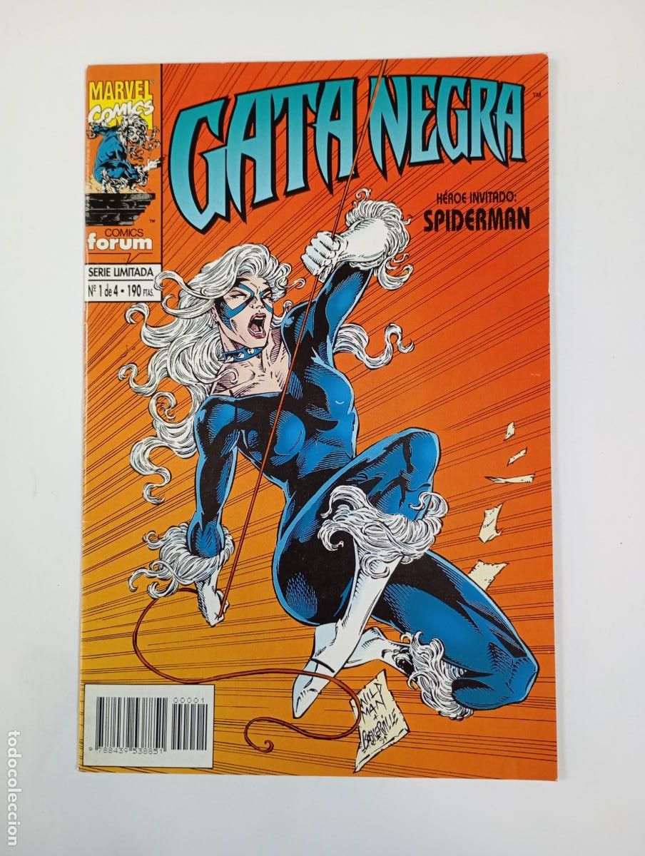 C&oacute;mics: GATA NEGRA N&ordm; 1 DE 4. MARVEL COMICS FORUM. TDKR92 - Foto 1