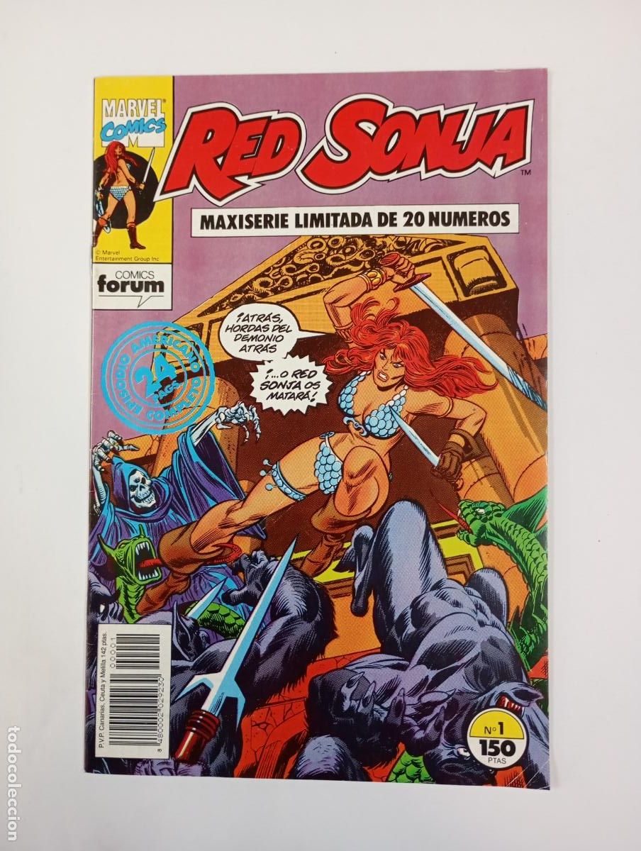 C&oacute;mics: RED SONJA N&ordm; 1. MARVEL COMICS FORUM. TDKR92 - Foto 1