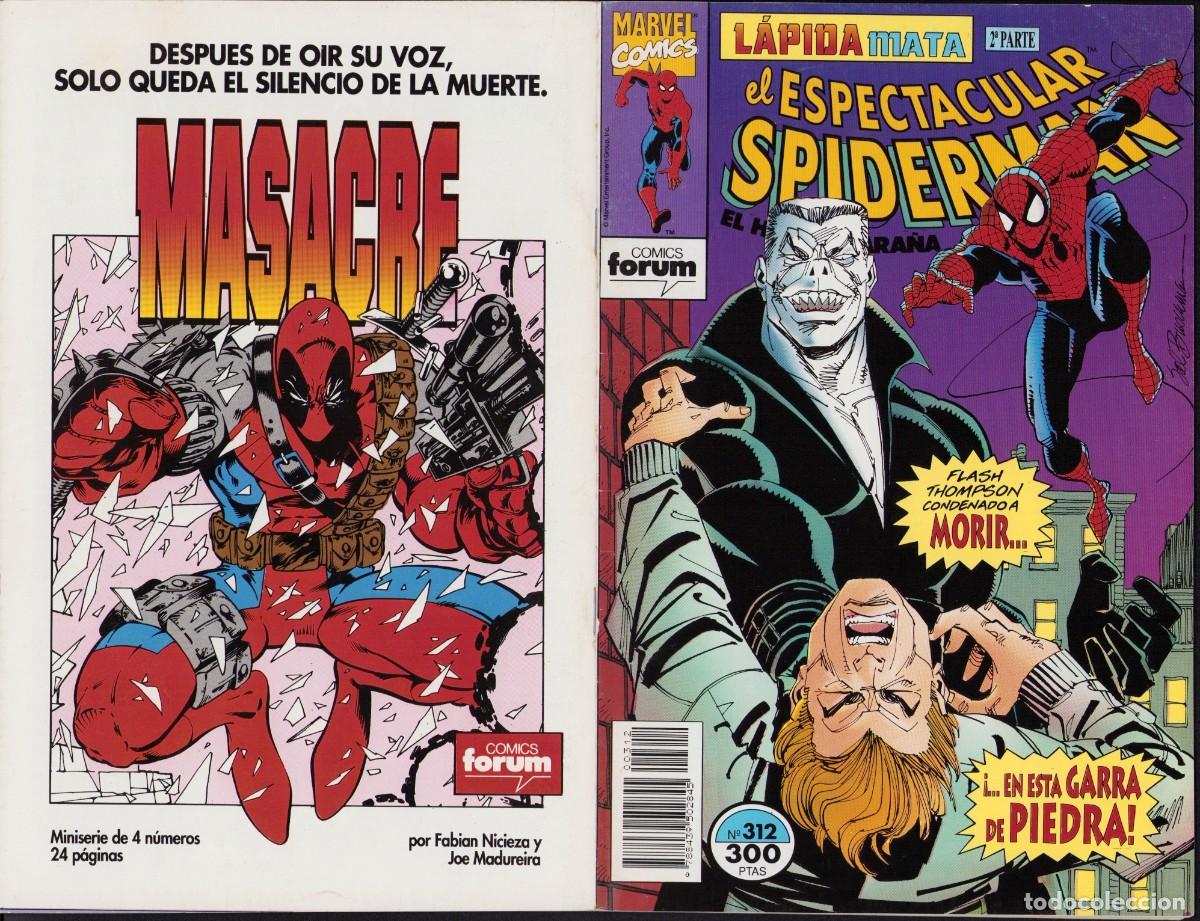 C&oacute;mics: Spiderman Vol. 1 N&ordm; 312 - Comic Forum 1994 - Foto 2
