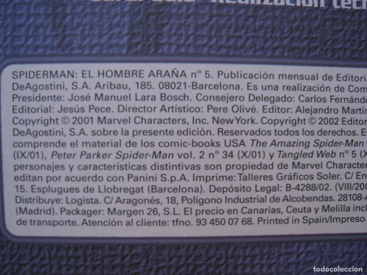 C&oacute;mics: SPIDERMAN EL HOMBRE ARA&Ntilde;A - N&ordm; 5 - FORUM. - Foto 6