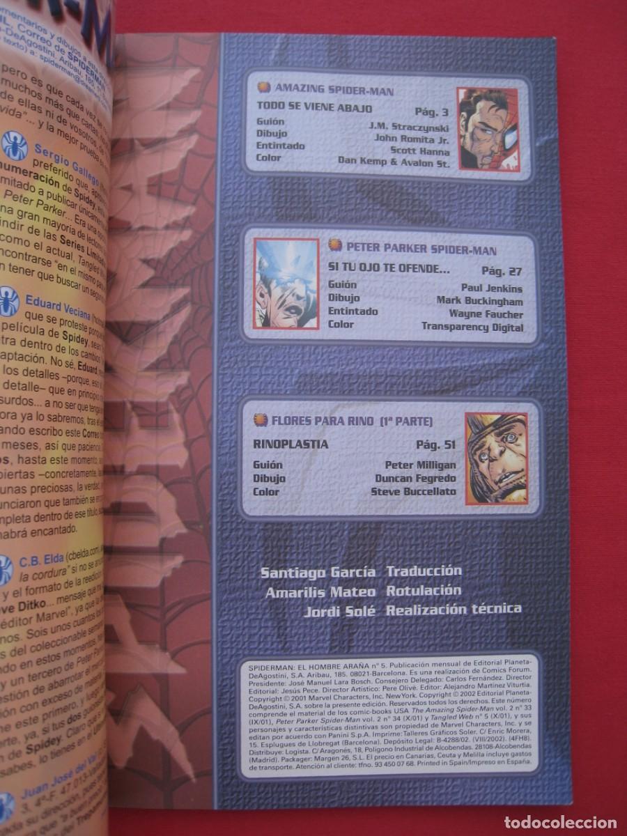 C&oacute;mics: SPIDERMAN EL HOMBRE ARA&Ntilde;A - N&ordm; 5 - FORUM. - Foto 7