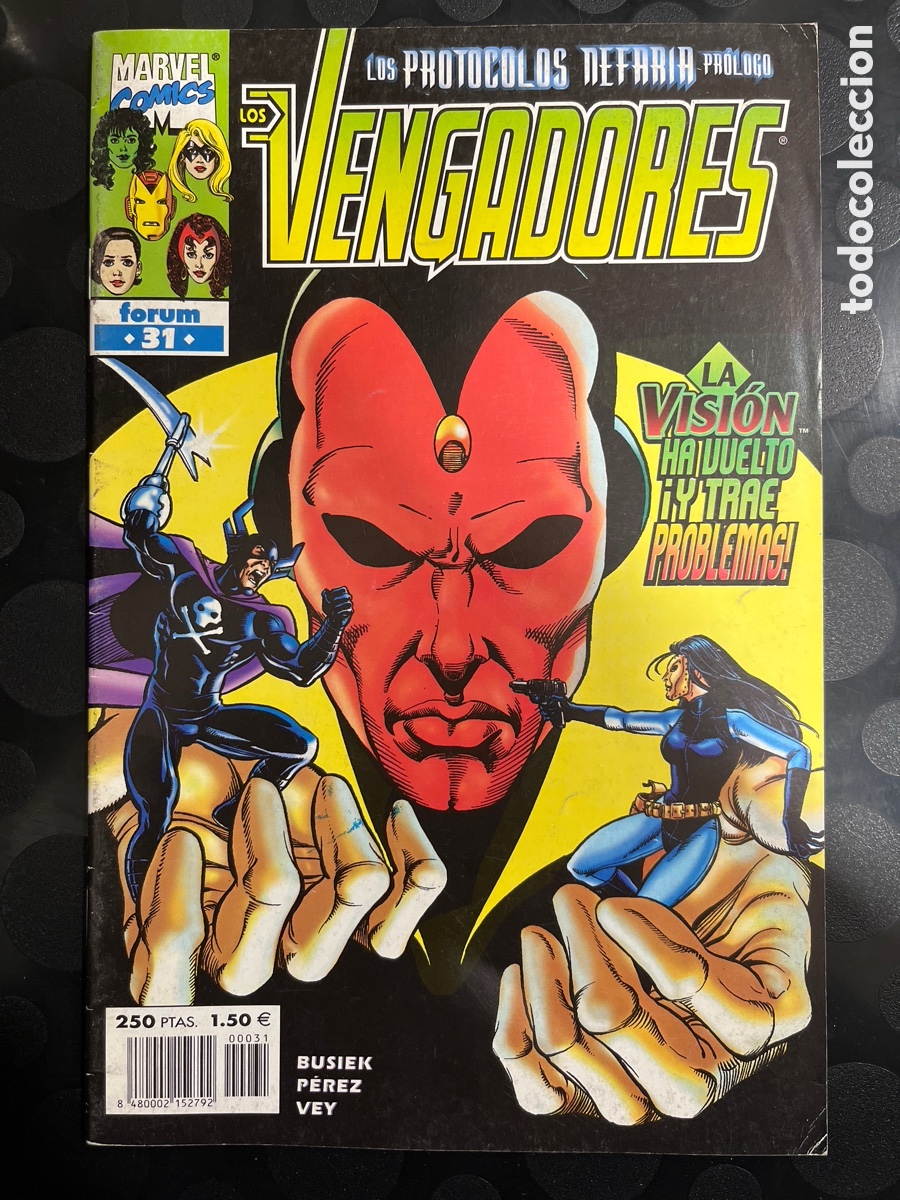 C&oacute;mics: LOS VENGADORES VOL.3 N.31 LOS PROTOCOLOS NEFARIA ( 1998/2005 )